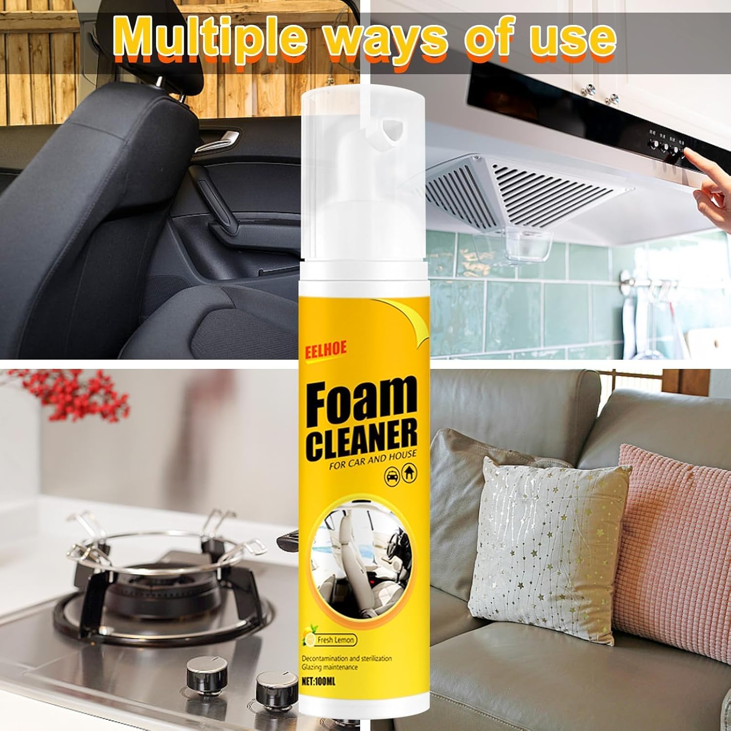 Foam Cleaner espuma limpiadora - lleve 2 con un 20% de descuento oferta limitada 🤑😱1 por 80.000,00 y 2 por 130.000,00