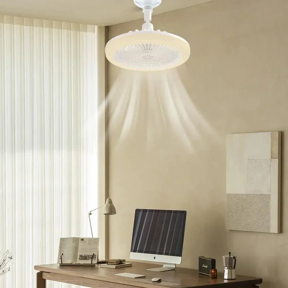 Lámpara LED 360° con Ventilador 1 por 118.000,00 o 2 por 178.900,00
